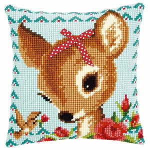 Bambi with Bow CROSS Stitch Tapestry Kit, Vervaco PN-0149899