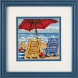 Beach Chairs Tapestry Needlepoint Kit, Dimensions D07223