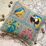Beautiful Birds Tapestry Needlepoint Kits, Glorafilia - Set of 4
