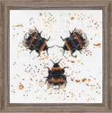 Bee Happy Cross Stitch Kit, Creative World of Crafts
