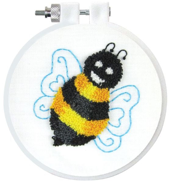 Punch Needle Kit, Bee Punch Needle Embroidery Starter Kit 232