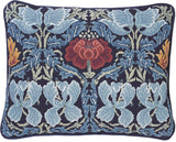 Beth Russell Needlepoint Kit Tapestry Kit, William Morris Tulip & Rose, Blue