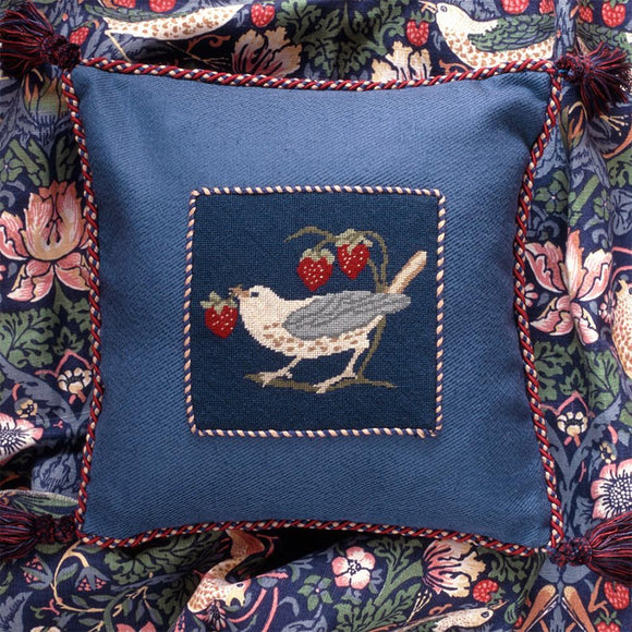 Beth Russell Needlepoint Tapestry Kit, William Morris Strawberry Thief Mini 2
