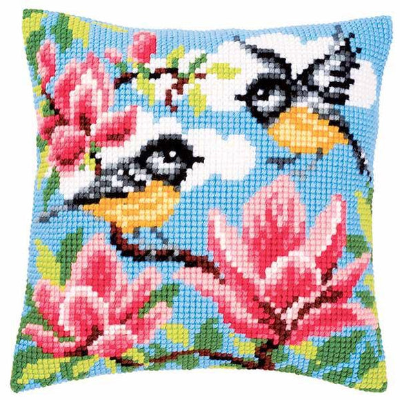 Bluetits CROSS Stitch Tapestry Kit, Vervaco PN-0145589