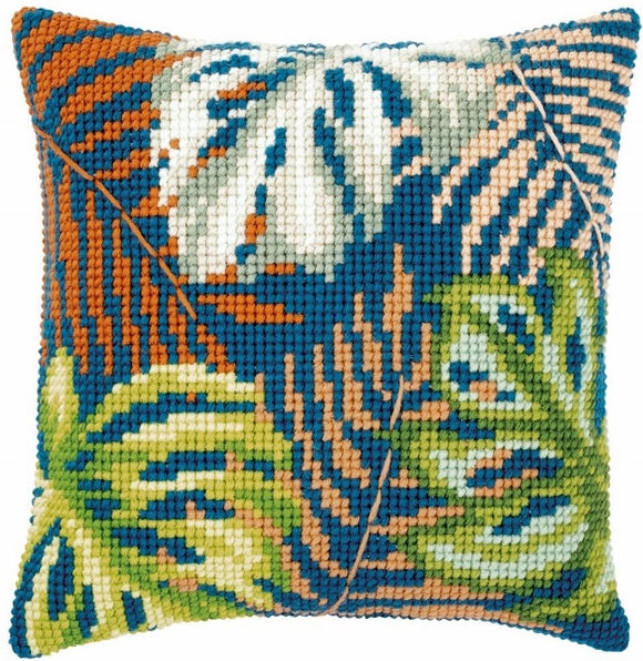 Botanical Leaves CROSS Stitch Tapestry Kit, Vervaco PN-0179546