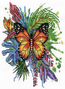 Butterfly Cross Stitch Kit, Design Works 3457