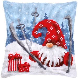 Christmas Gnome CROSS Stitch Tapestry Kit, Vervaco pn-0172808