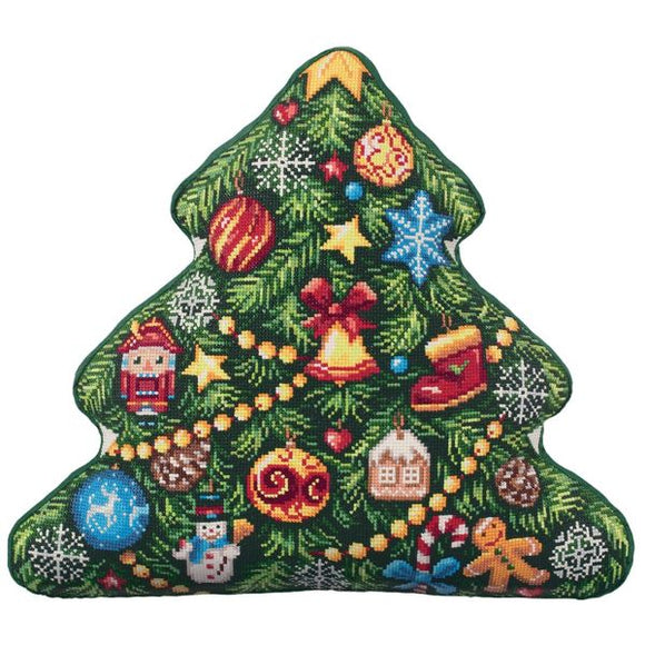 Christmas Tree Cross Stitch Kit, Panna PD-7083