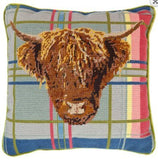 Tapestry Kit Highland Cow Tapestry Cushion, Cleopatra's Needle