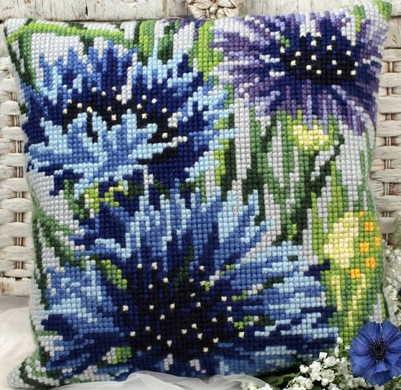 Cornflowers CROSS Stitch Tapestry Kit, Collection D'Art CD5108