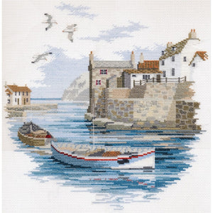 Cross Stitch Kit Secluded Port, Counted Cross Stitch Kit Derwentwater