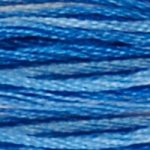 DMC Stranded Cotton Variegated Blue 121