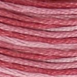 DMC Stranded Cotton Variegated Rose Pink 99