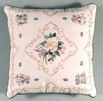 Embroidery Kit Gardenia Flower Panel, Design Perfection E169