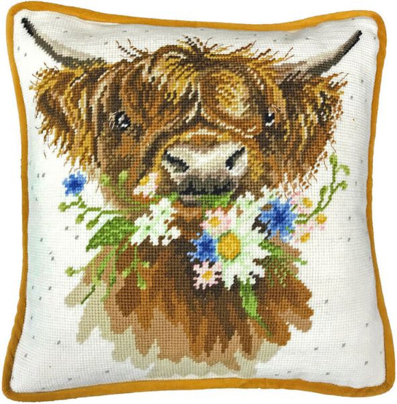 Daisy Coo Tapestry Kit, Needlepoint Kit Bothy Threads THD42