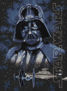 Darth Vader Star Wars Cross Stitch Kit, Dimensions D70-35381