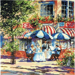 Cafe in the Sun, Counted Cross Stitch Kit 2766