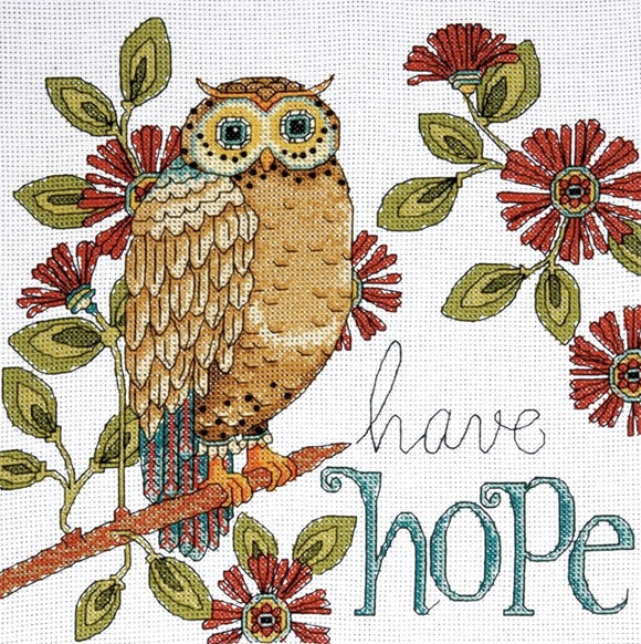 Cross Stitch Kit Have Hope, Counted Cross Stitch Design Works 2790