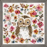 Owl Counted Cross Stitch Kit, Design Works 3274