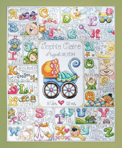 Special Delivery Sampler Counted Cross Stitch Kit, Design Works 2770