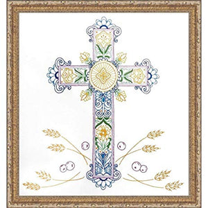 Ornate Cross Embroidery Kit, Design Works 2536
