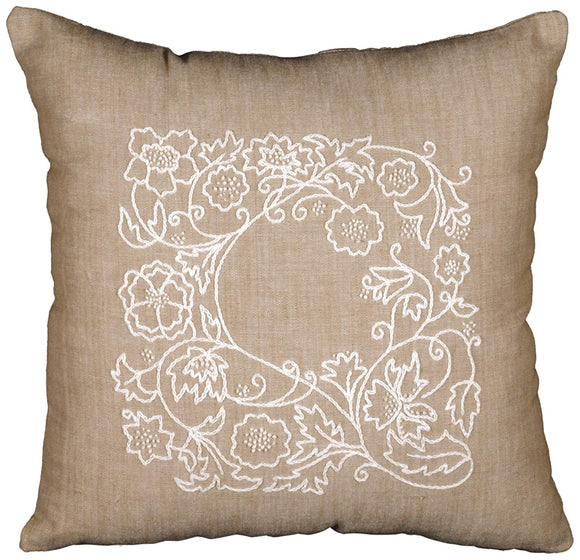 Romance Vines Cushion Embroidery Kit, Design Works 3011