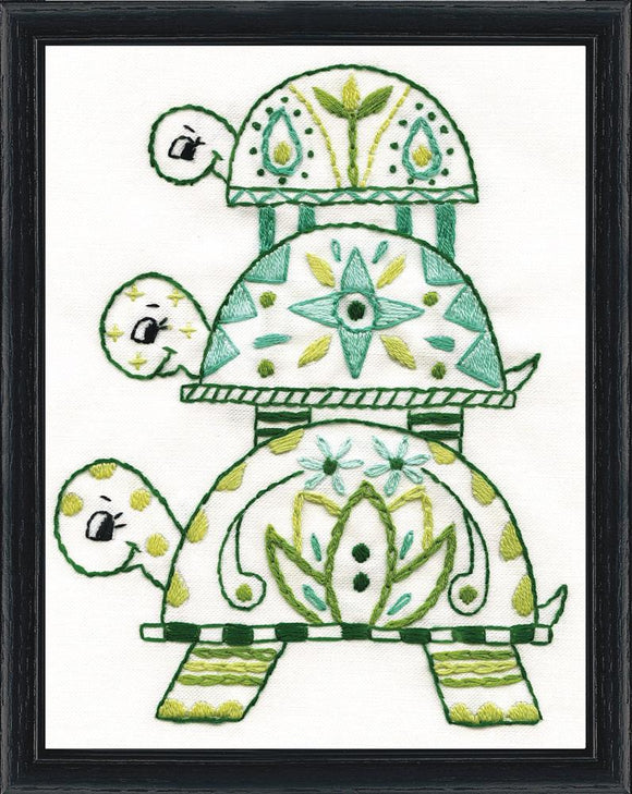 Embroidery Kit Turtle Pile Embroidery 3306
