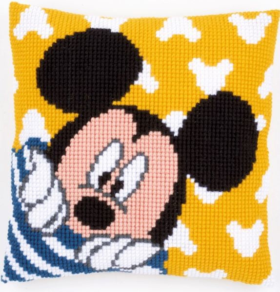 Mickey Mouse Peek-a-Boo CROSS Stitch Tapestry Kit, Vervaco Disney PN-0167235