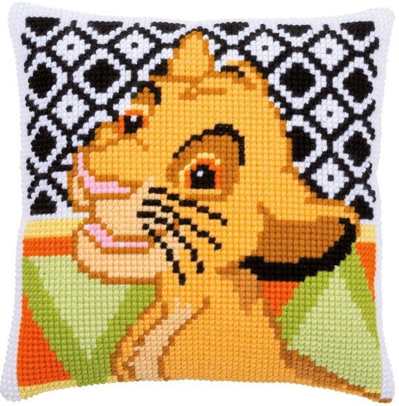 Disney Simba CROSS Stitch Tapestry Kit, Vervaco PN-0183967