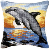 Dolphin Sunset CROSS Stitch Tapestry Kit, Orchidea ORC9065