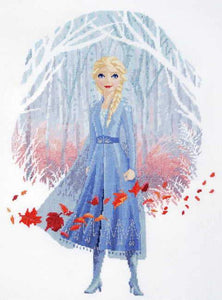 Elsa, Frozen (2) Cross Stitch Kit, Vervaco PN-0182572