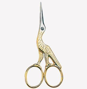 Embroidery Sewing Scissors, Premax Stork Gold S001