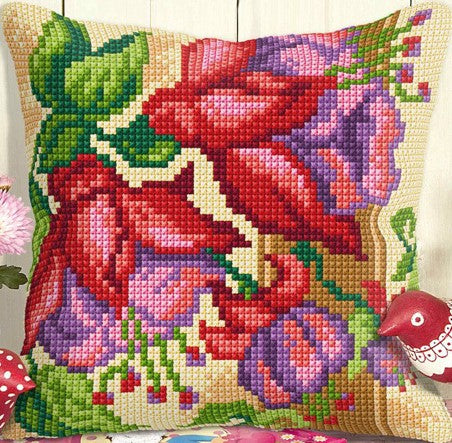 Exotic Flowers CROSS Stitch Tapestry Kit, Orchidea ORC9024