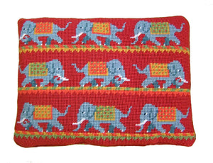 Elephant Parade Tapestry Kit Needlepoint Kit, The Fei Collection