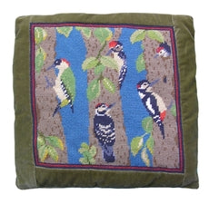 Woodpeckers Tapestry Kit Needlepoint Kit, The Fei Collection