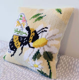 Floral Bee CROSS Stitch Tapestry Kit, Trimits GCS58