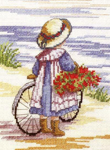 Flowers for Home Cross Stitch Kit, All Our Yesterdays, Faye Whittaker FW13