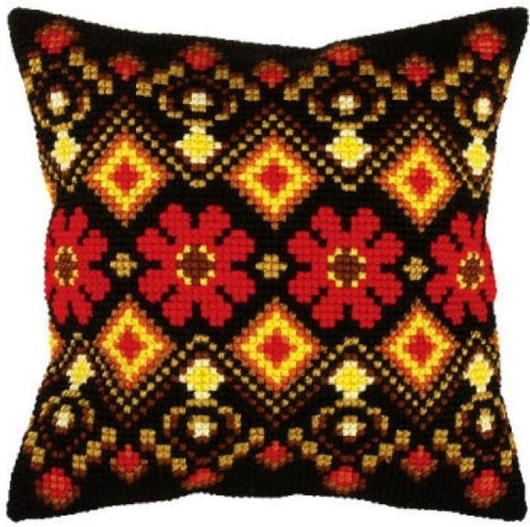 Folk Pattern CROSS Stitch Tapestry Kit, Orchidea ORC9394