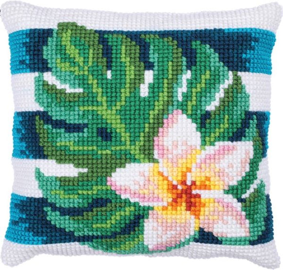 Frangipani CROSS Stitch Tapestry Kit, Needleart World LH9-021