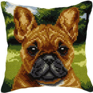 French Bulldog CROSS Stitch Tapestry Kit, Orchidea ORC9538