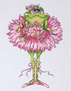 Frog Bouquet Cross Stitch Kit Design Works 2756