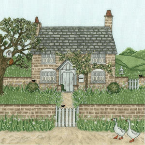 Gardener's Cottage Cross Stitch Kit, Bothy Threads XSS11