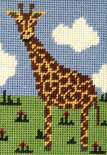 Gerry Giraffe Childrens/Beginners Tapestry Kit -Cleopatras Needle