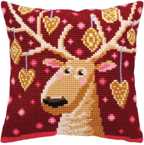Gingerbread Stag CROSS Stitch Tapestry Kit, Collection D'Art CD5390