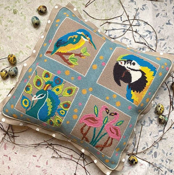Glorafilia Tapestry Kit Needlepoint Kit Beautiful Birds