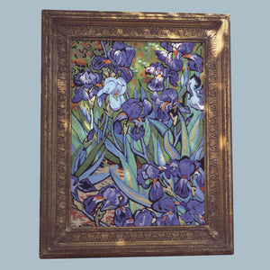 Glorafilia Tapestry Kit Needlepoint Kit Irises Van Gogh GL492