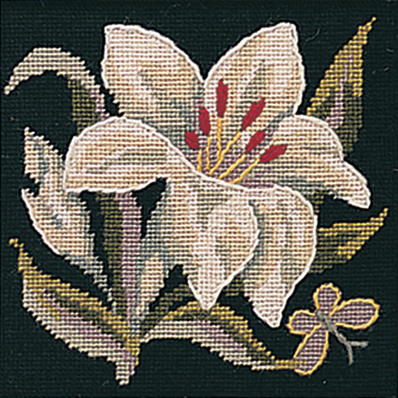 Glorafilia Tapestry Kit Needlepoint Kit Lily Mini GL497