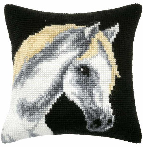 Grey Horse CROSS Stitch Tapestry Kit, Orchidea ORC9157