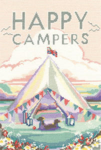 Vintage Camping Cross Stitch Kit, Bothy Threads XBET1
