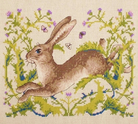 Hare Cross Stitch Kit, Merejka K-147